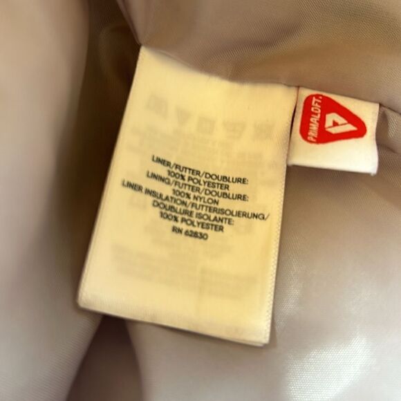 Land's End Plus size prima loft quilted jacket Blackberry lilac L Petite - Picture 3 of 3